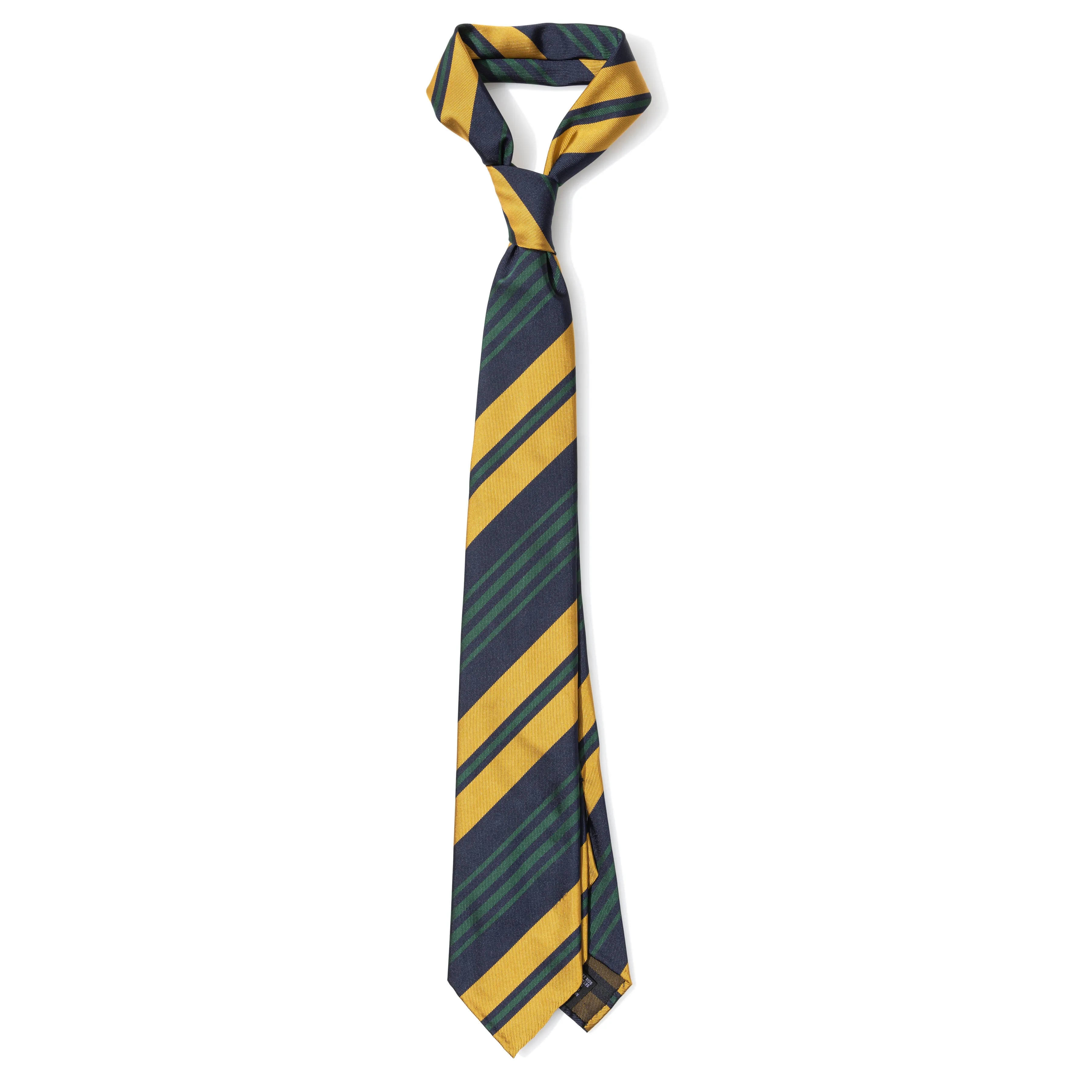 Silk Stripe Seven-fold Tie