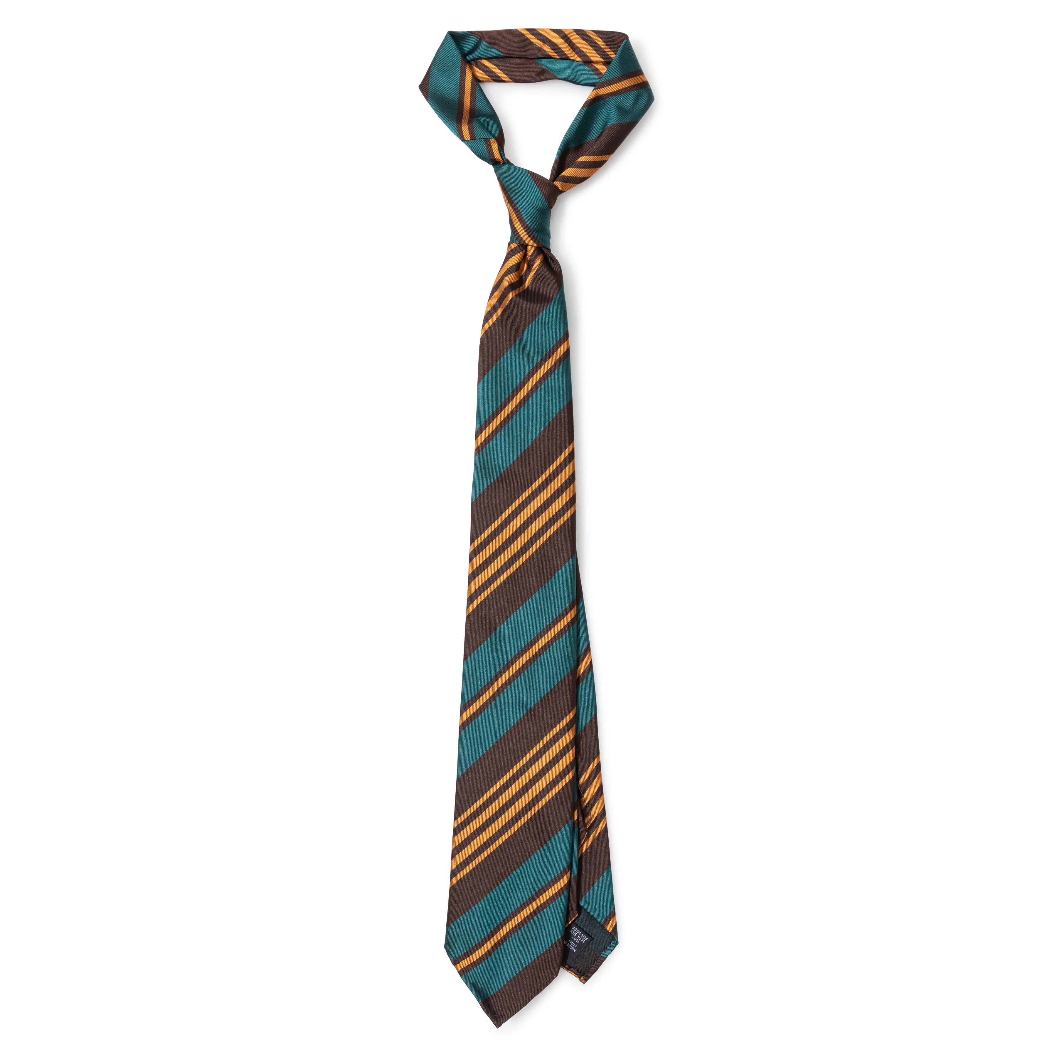 Silk Stripe Seven-fold Tie