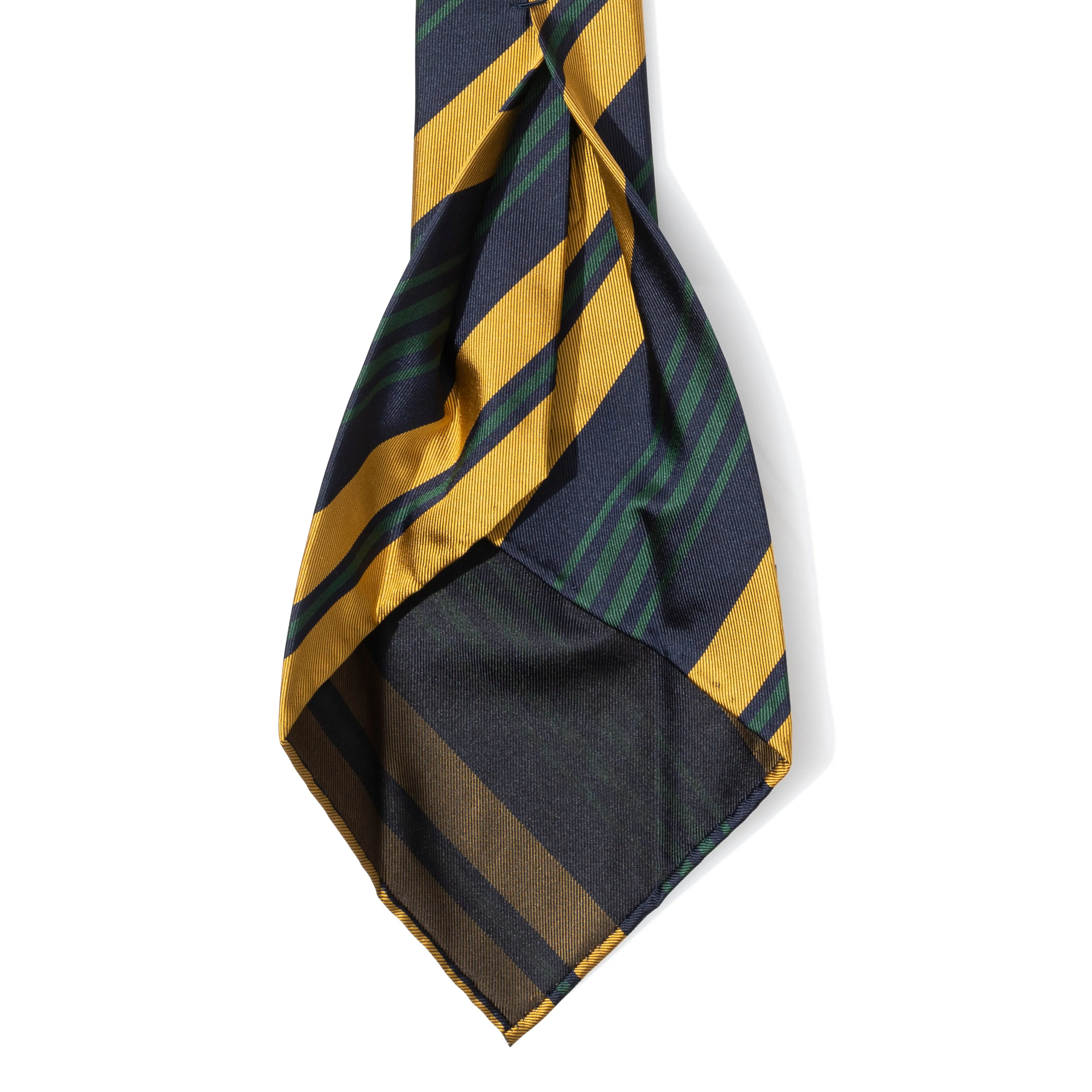 Silk Stripe Seven-fold Tie