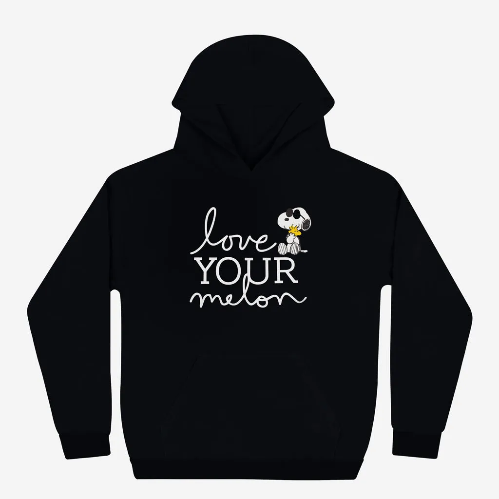 Snoopy Joe Cool Black Hoodie