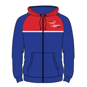 STG23 Splice Hoodie with Zip - ROYAL BLUE