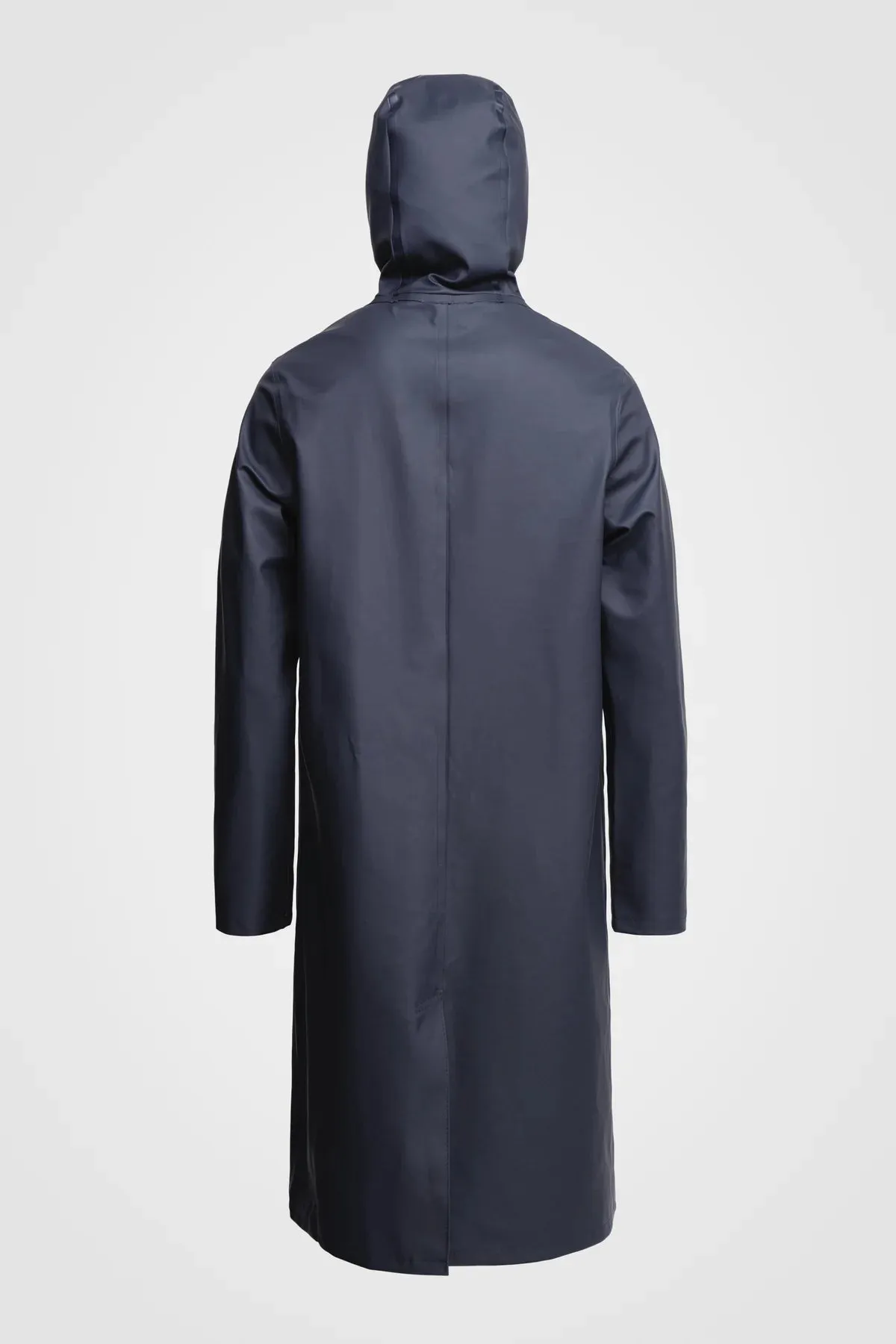 Stockholm Long Raincoat - Navy