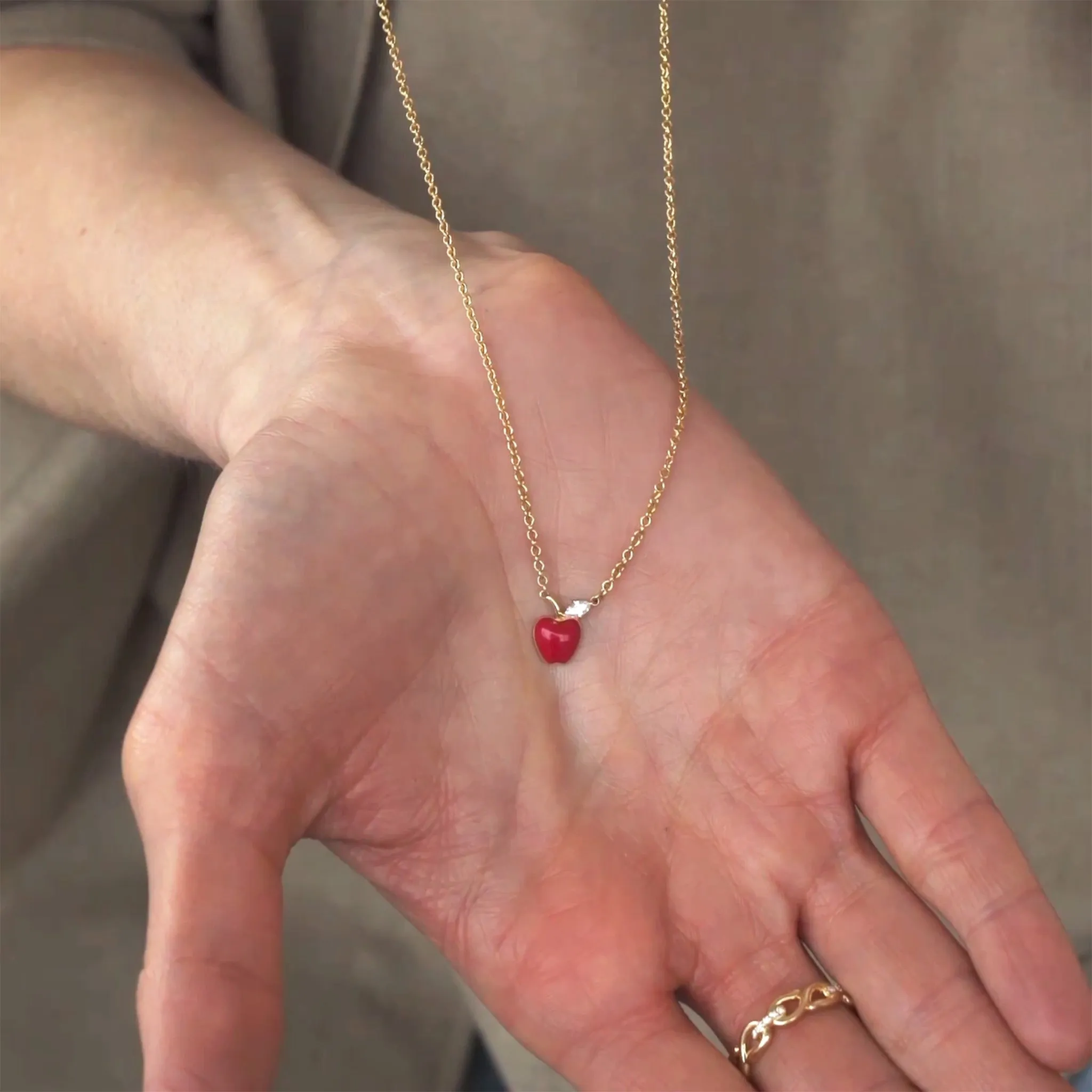 The Apple Necklace