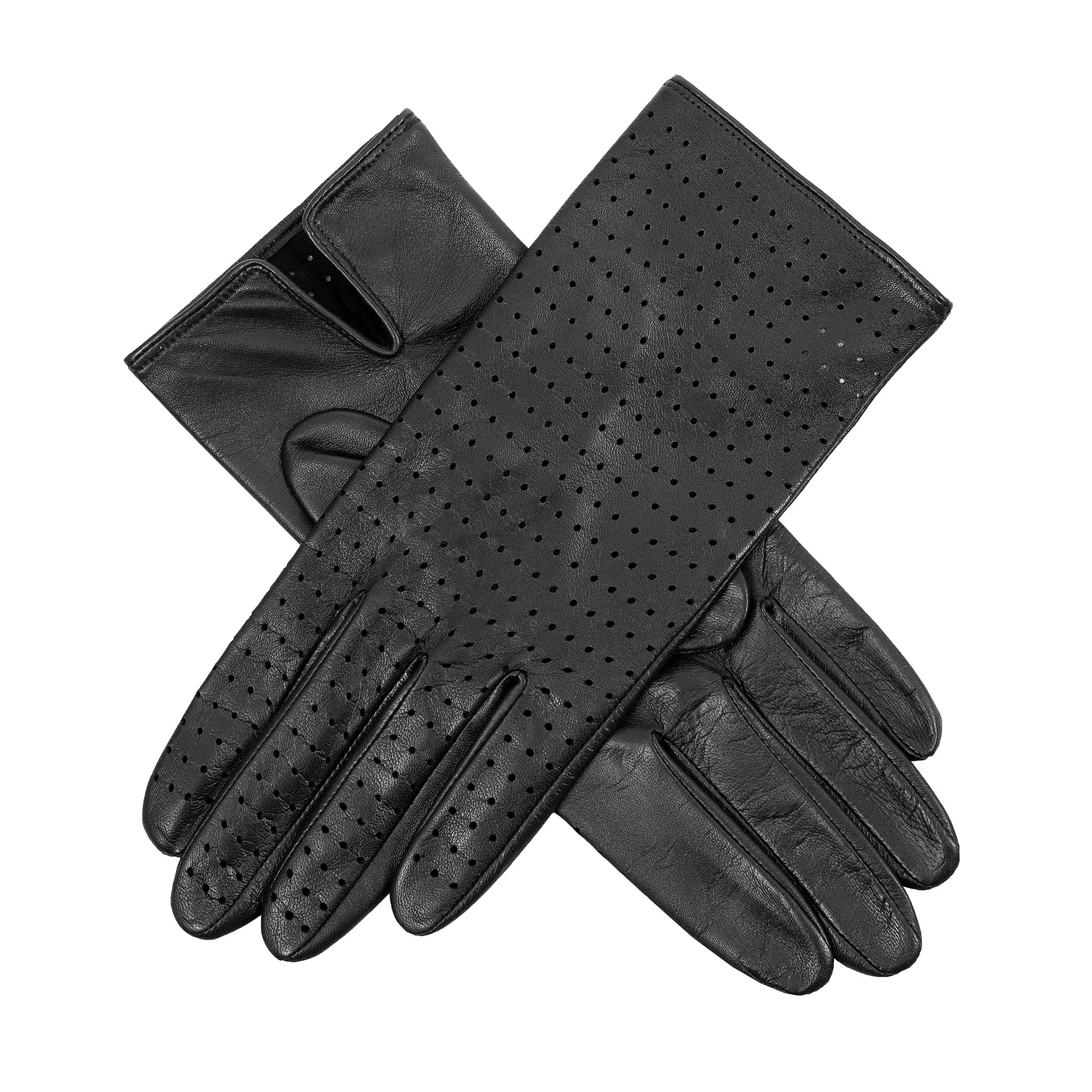 Women’s Perforated Leather Gloves