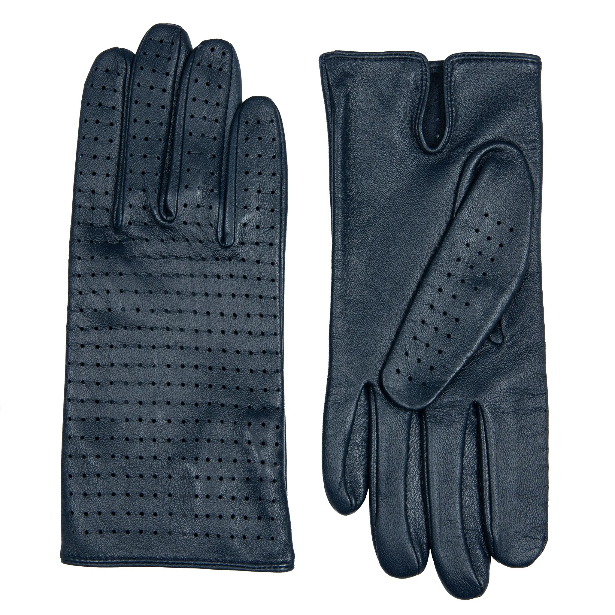 Women’s Perforated Leather Gloves